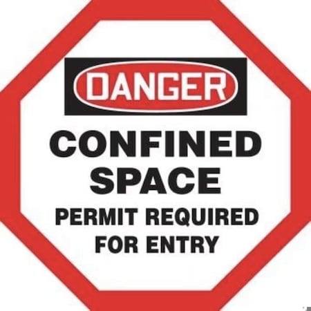 Accuform Radiation & Laser Sign, 14 in H x 10 in W, Dura-Plastic MRAD911XT